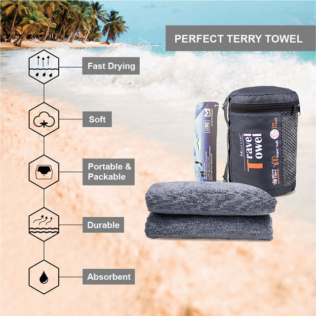 Microfiber Terry Sport Towel
