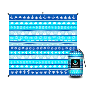 Outdoor Oversize Full Printing Splicing Sand Free Beach Blanket