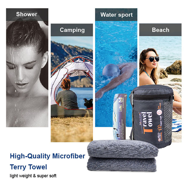 Microfiber Terry Sport Towel