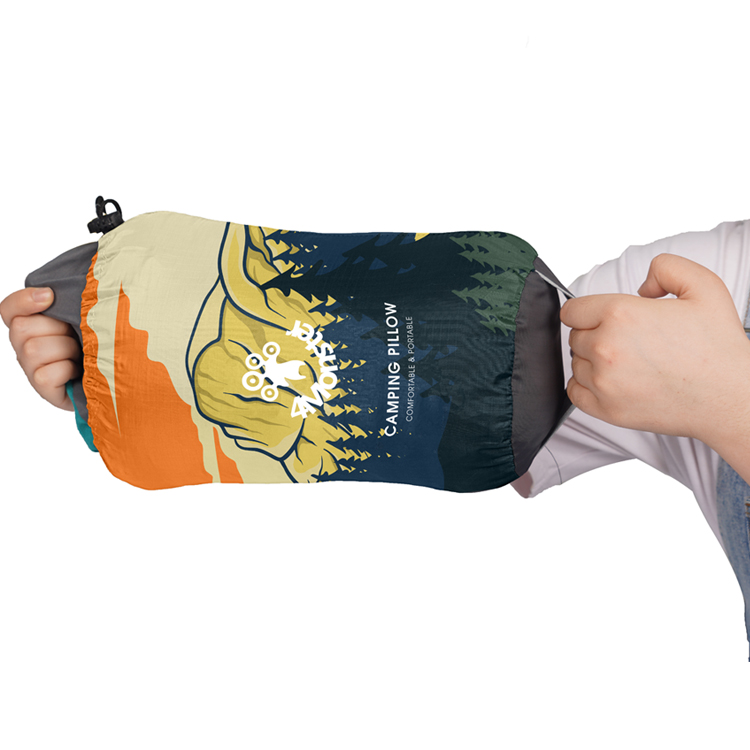 High Quality Outdoor Compressible Memory Foam Travel Pillow Portable Camping Hiking Pillow
