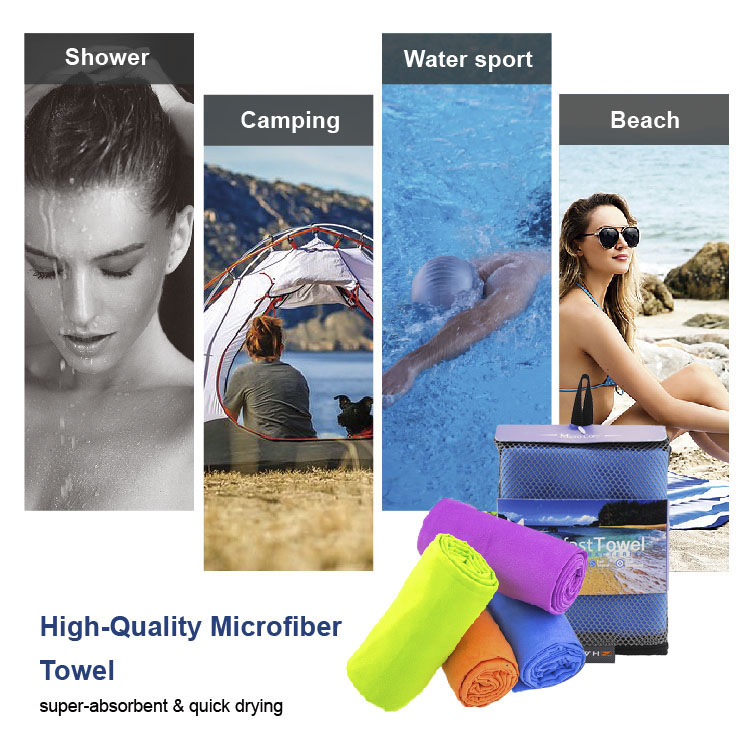 Microfiber Suede Sports Towel