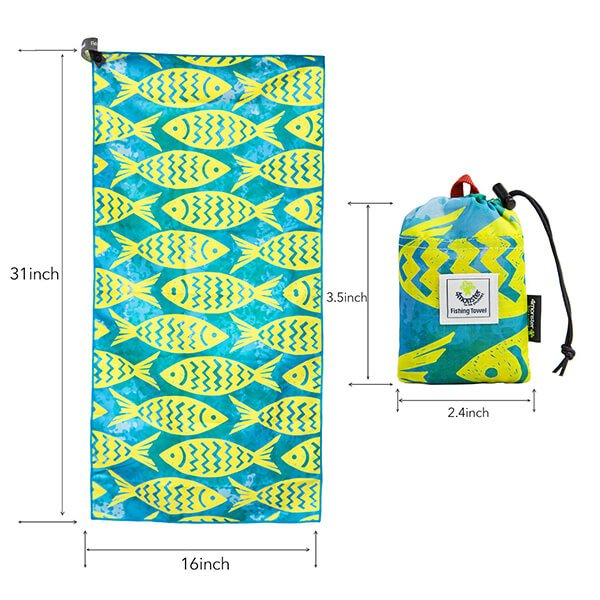 MICROFIBER FISHING TOWEL FOR SWEAT TOWEL OEM FACTORY